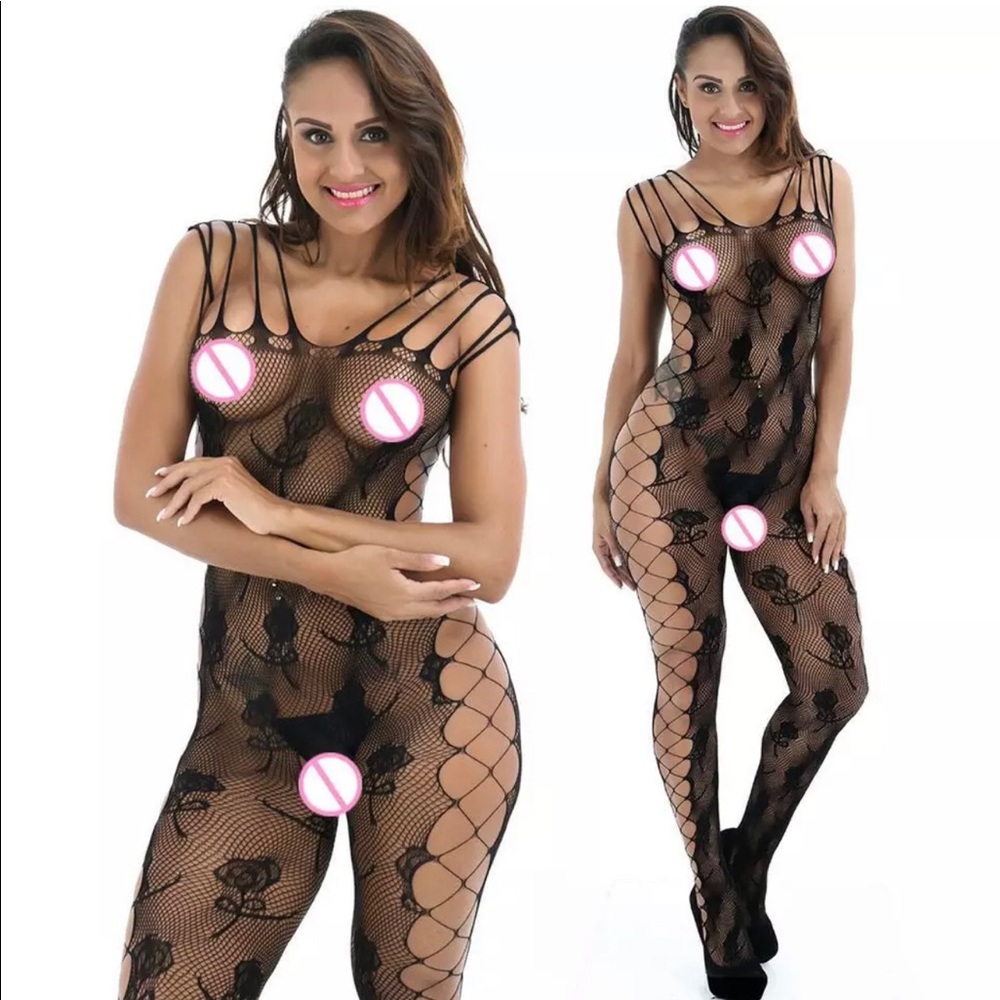 Black Sexy 🔥 jumpsuit nwt - Picture 5 of 7